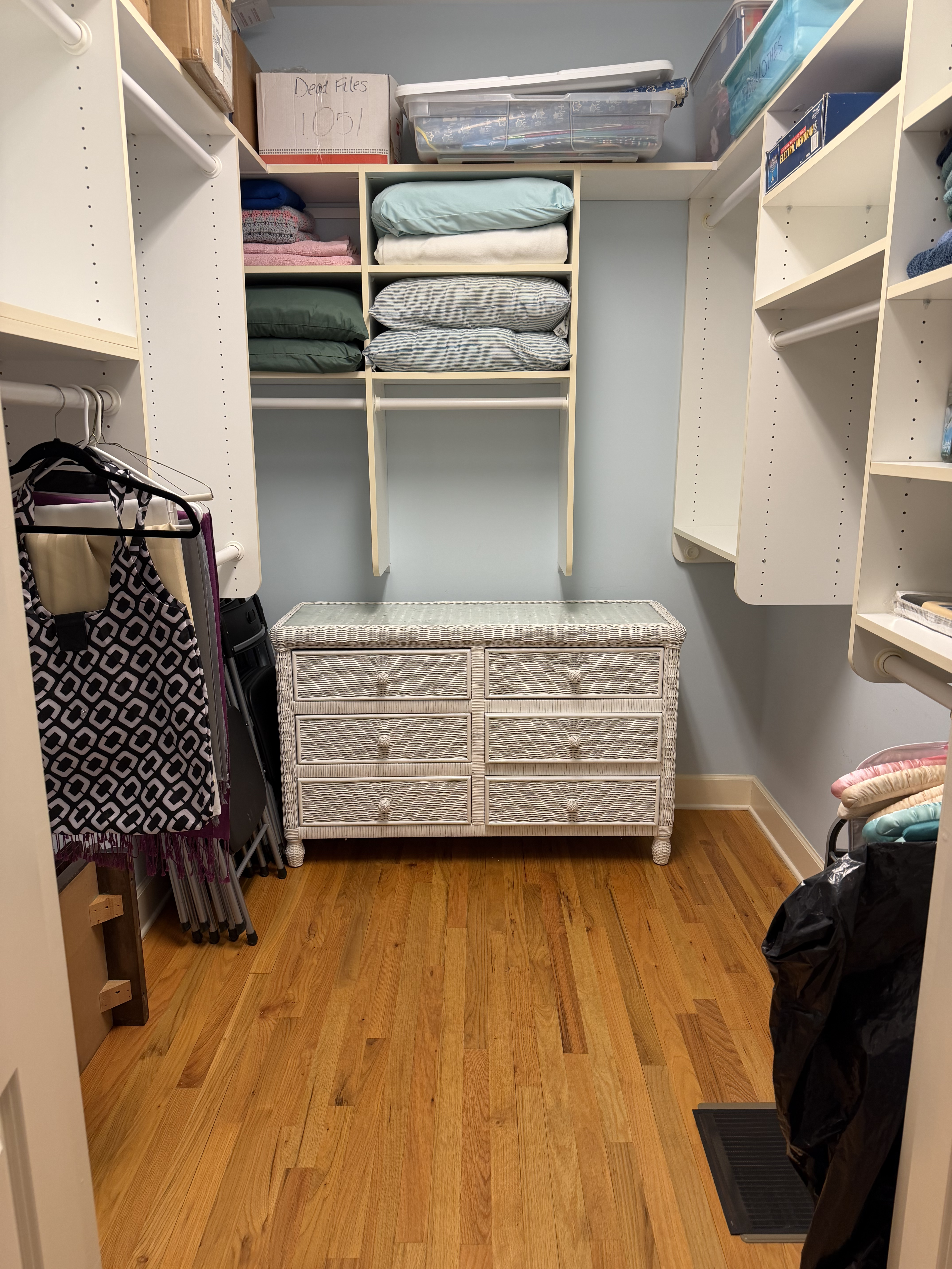 After organizing